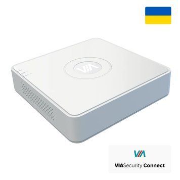 VIA-NVR04V1Q 4-канальний Відеореєстратор VIASecurity 99-10026385 фото