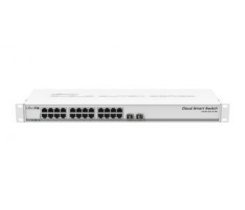 MikroTik CSS326-24G-2S+RM Комутатор 24 порти керований 10000001051 фото
