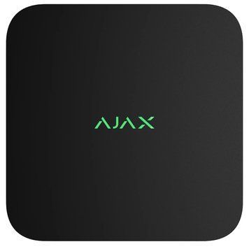 Ajax NVR DC (16ch) black Відеореєстратор 99-10025182 фото