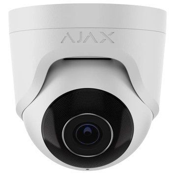 TurretCam (8EU) ASP white 8МП (2.8мм) IP відеокамера Ajax 99-00017175 фото