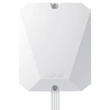 Дротова охоронна централь Ajax Superior Hub Hybrid (4G) white Fibra 99-10034538 фото