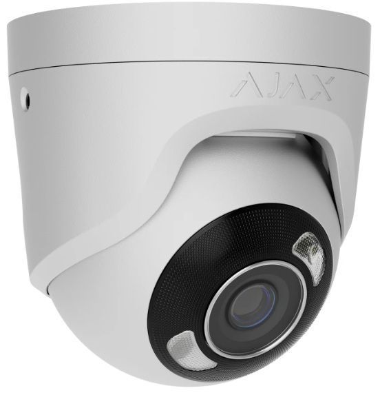 IP відеокамера Ajax TurretCam HL (5 Mp/2.8 mm) white 624512 фото