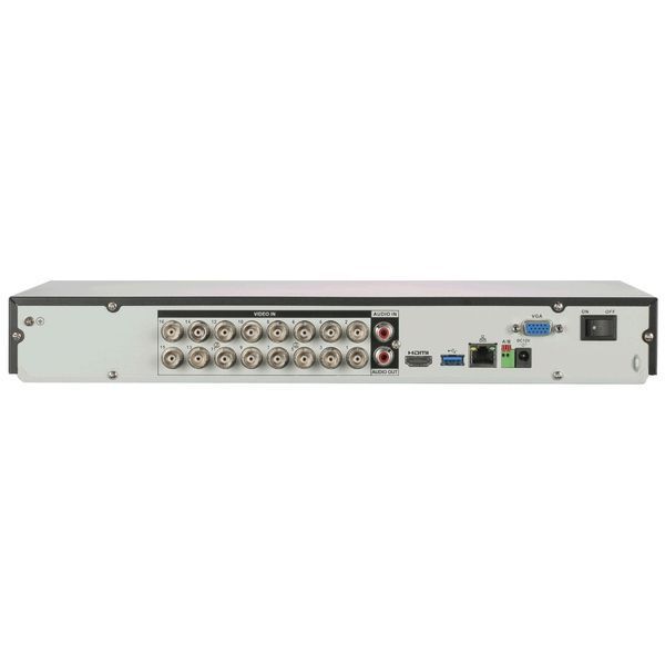 DH-XVR5216AN-4KL-I3 16-канальний 4K-N/5MP 1U 2HDD WizSense Відеореєстратор Dahua 99-00011786 фото