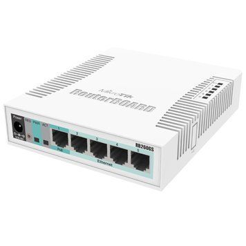 MikroTik RB260GS (CSS106-5G-1S) Комутатор 5 портів керований 99-00014398 фото