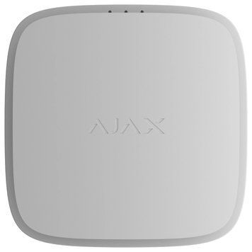 Ajax EN54 FireProtect (Heat/Sounder) white пожежний тепловий зі звуковим оповіщенням Сповіщувач 99-10027528 фото
