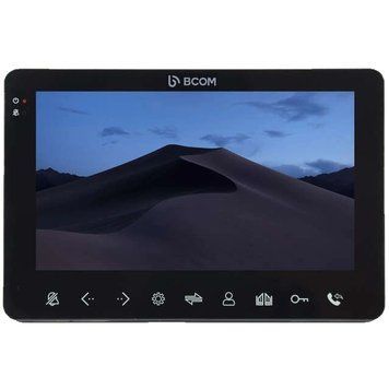 BCOM BD-780FHD Black Відеодомофон 99-00018851 фото