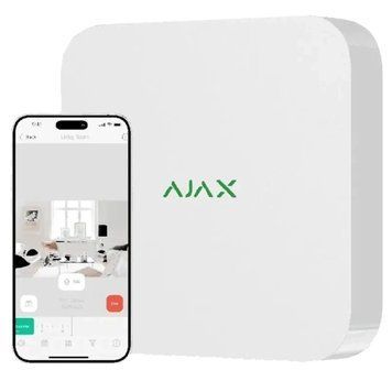Ajax NVR (8ch) (8EU) white Відеореєстратор 99-00015148 фото