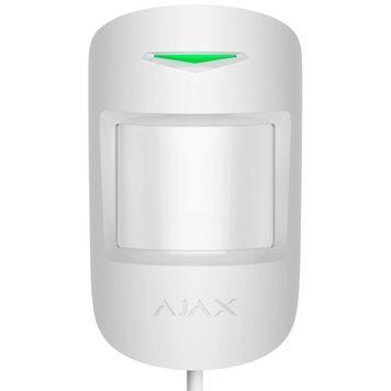 Дротовий сповіщувач руху Ajax Superior MotionProtect Plus white Fibra 99-00011521 фото